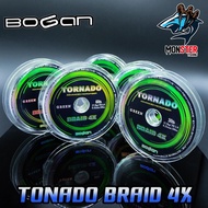 PE BOGAN TORNADO x4 Green Line Length 100 Meters/Roll