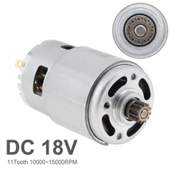 RS775 DC Motor High Power Reciprocating Saw Motor with 11 Tooth Gear for Electric Saber Saw Handheld Cutting Lithium