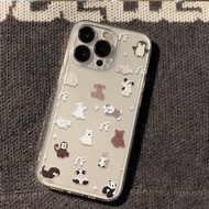 Phone Case For OPPO Reno 14F 14 Pro 13 10 Pro Plus 13F A3X A5X A3 A5 Pro 5G cover Cartoon Jelly Cat 