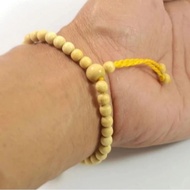 KAYU 33-point Yellow Wooden Tasbih Bracelet
