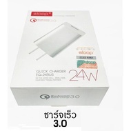 หัวชาร์จเร็ว Eloop QU-24BUS Quick Charge 3.0 24W Eloop แท้100% อแดปเตอร์ชาร์จไฟ