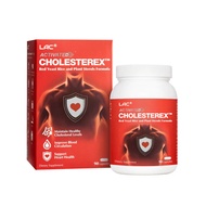 LAC Activated Cholesterex Red Yeast Rice Cholesterol Support Supplement x 60 Capsules