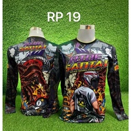 jersey motor Ride Santai lengan panjang