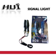HUI MSM 12V SIGNAL LIGHT LED two mode STEADY AND BLINKER Dual color D129
