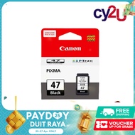 Canon PG-47 Black Ink Cartridge for Canon E400 / E410 / E460 / E470 / E480 / E3170 Pixma Printer