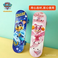 Paw Patrol Official Authentic Products Children's Skateboard Baby Boy Baby Girl2-6Toddler Toys Beginner Four-Wheel Scoot