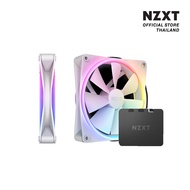 NZXT FAN F140 RGB DUO WHITE : RF-D14DF-W1 พัดลมระบายความร้อนและอุปกรณ์เสริม