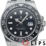 勞力士 GMT-Master II 腕錶 116710LN，附原廠錶盒、保固卡，不鏽鋼材質，男錶，黑色，拋光處理，成色極佳 [二手]