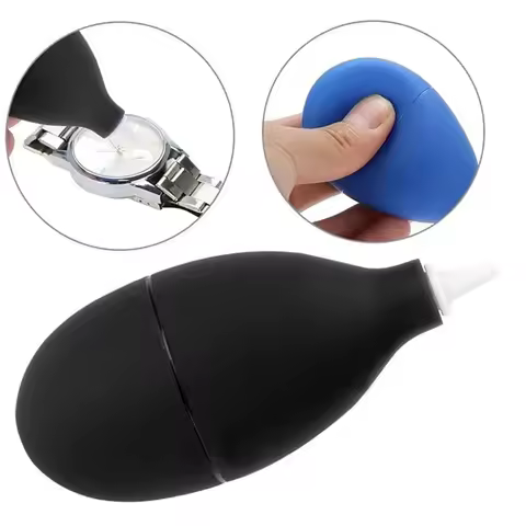 PVC Air Blower Dust Remover Rubber Powerful Air Pump Dust Blower For Watch Jewellery Camera Lens Cle