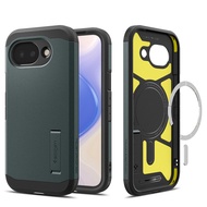 SPIGEN เคสสำหรับ Pixel 10a [Tough Armor MagFit] Military-Grade Shock Absorption Case for a Stronger 