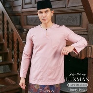 DUSTY PINK | Baju Melayu Teluk Belanga Cotton Premium by Zuna Exclusive