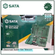 Tool Kit Set 56Pcs Electrical Toolkit Set Telecom Tool Set 09535 SATA - alfamini