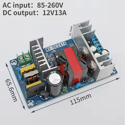 AC 100-240V to DC 5V 9V 12V 24V 36V 48V 1A 2A 3A 4A 5A 6A 7A 8A Power Supply Module Board Switch AC-