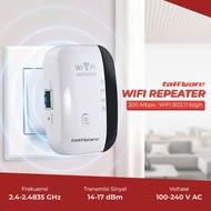 Taffware WiFi Repeater Range Extender Access Point Wireless-N 300Mbps - MT02 Internet Wifi Signal Bo