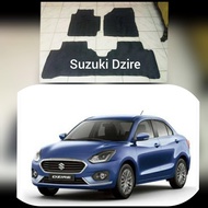Suzuki Dzire 2017-2022 nomad rubber car mat with piping Dzire nomad custom carmat Dzire carmat