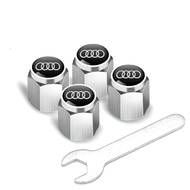 Audi | 4Pcs 3D Metal Tire Valve Caps Car Tyre Air Stems Cover For Audi Sline A3 A1 A4 B8 B7 A6 C7 A5