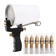 "LJYZ" Gelcoat Dump / Spray Gun resin spray gun parts Nozzles Copper sleeve 1000ml Cup