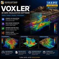 Golden Software Voxler v4.6.913 Lifetime For Windows 3D Data Visualization Software