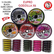 2024 EUPRO GODZILLA 6X BRAIDED FISHING LINE TALI PANCING 6 SULAM