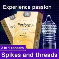 ultra thin spikes condom with spike ring hard 1 box 10pcs condom na may bulitas penis sleeve original condoms for men sex trust with small size ring with dotted bolitas pills contraceptives best delay comdom adult products set