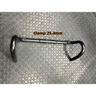 25.4mm 420mm Bike Handlebar Aluminum alloy Ultralight Drop Bar Bicycle Handle Racing Bicycle Bent Ha