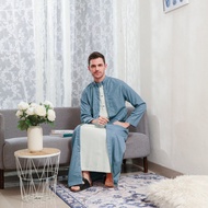 Jubah pria lengan panjang gamis luaran rompi terbaru premium AL-AZHAR