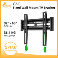TV Bracket / Wall Mount / Bracket Fix / TV Bracket Fix / INXUS C2-F 32" - 65" Fixed TV Bracket with Installation / Wall Mount / TV Mount / Fix Wall Mount / With Installation