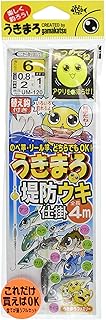 Gamakatsu 42198-6-0.8 Ukimaro Embankment Uki Fishing Tackle UM120 No. 6 - Harris 0.8
