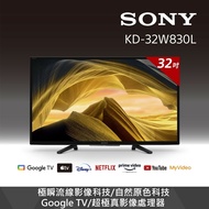 【SONY 索尼】(不含安裝) BRAVIA 32 型 HDR LED Google TV 電視 KD-32W830L