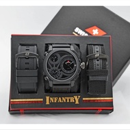 [ TERJAMIN ORIGINAL 100% ] Jam Tangan Pria SWISS ARMY INFANTRY / Watch Man Original / Formal / Sport