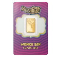 [5 gram] PAMP Suisse x Wonka Chocolate Limited Edition Gold Bar (999.9)