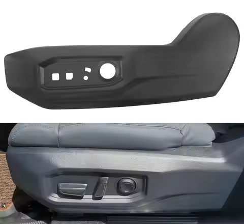 Left Driver Seat Track Cover Panel For 2022-2025 Toyota Tundra Sequoia Left Seat Trim Recline Side 7
