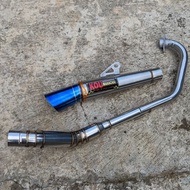 Muffler EKZOS pipe Kou mahachai Sonic150 LC135 old LC135 new Y15 Y15zr Raider 150carb Raider 150fi m