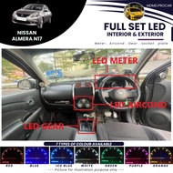 ALMERA N17 High Quality LED 1 Set Gear Lever / Small Bulb / Lampu Depan / Room / Fender
