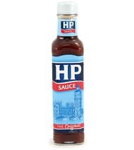 HP brown sauce 220ml glass bottle