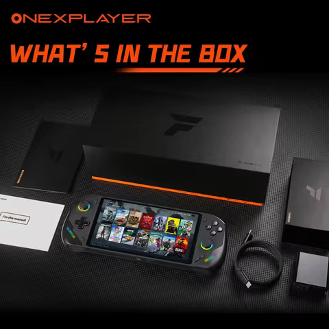Onexplayer F1 PRO ONEXFLY 7 Inch Most Compact and Powerful 8840U Gaming 144Hz Ultimate Gaming Consol
