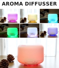 Elitrend 500ml / 300ml Muji Style Ultrasonic Aroma Air Diffuser 7 LED Lights Humidifier Mothers Day Gift Mother Day Gifts