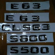 3D trunk Emblem Mercedes S500, S600, E63, C63, CLS63 Chrome
