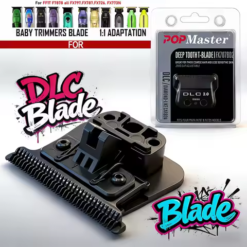 DLC Trimmer Blade Original Replacement Professional Electric Hair Trimmer Blades for Baby Trimmer FX