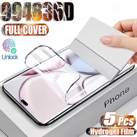 5Pcs Hydrogel Film For Honor Magic 7 Lite 6 5 Pro 200 90 Lite 400 Pro Screen Protector For Honor X8A