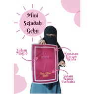 READY STOK SEJADAH MINI SULAM NAMA