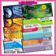 NCR Official Receipt Book | Resit Rasmi | House Rental Receipt | Temporary Receipt | 收据簿