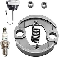 4180 160 2000 Clutch Kit for Stihl FS90, Clutch with Fuel Cap Spark Plug for Stihl FS90R FS90 FS130 