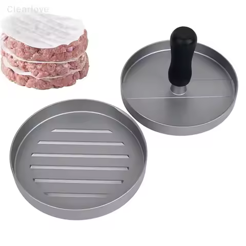 Burger Press Stainless Steel Smash Hamburger Presses Meat Mold for Deli Meats Kitchen Accessories Pa