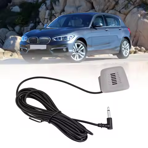 Car Roof Panel 3.5mm MIC Microphone For BMW 1/3/5 Series F20 F30 F35 F10 F18 X3 F25 Stereo Wired Ext