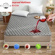 Mattress protector waterproof mattress topper mattress waterproof antibacterial matress protector bed toper bed protector bed pad mat size single/super single/Queen/King/Super King