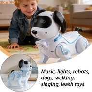 GLOWHIVE Intelligent Music Robot Dog, Programmable Smart Walking Electronic Robot Dog, Music Robot D