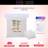 Muji Japanese organic makeup remover cotton