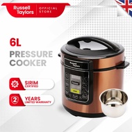 Russell Taylors Pressure Cooker Stainless Steel Pot PC-60 Rice Cooker (6L)