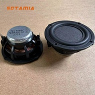 SOTAMIA 2Pcs 2 inch full range speaker 6 ohm 10W honeycomb flat panel diaphragm long stroke desktop 